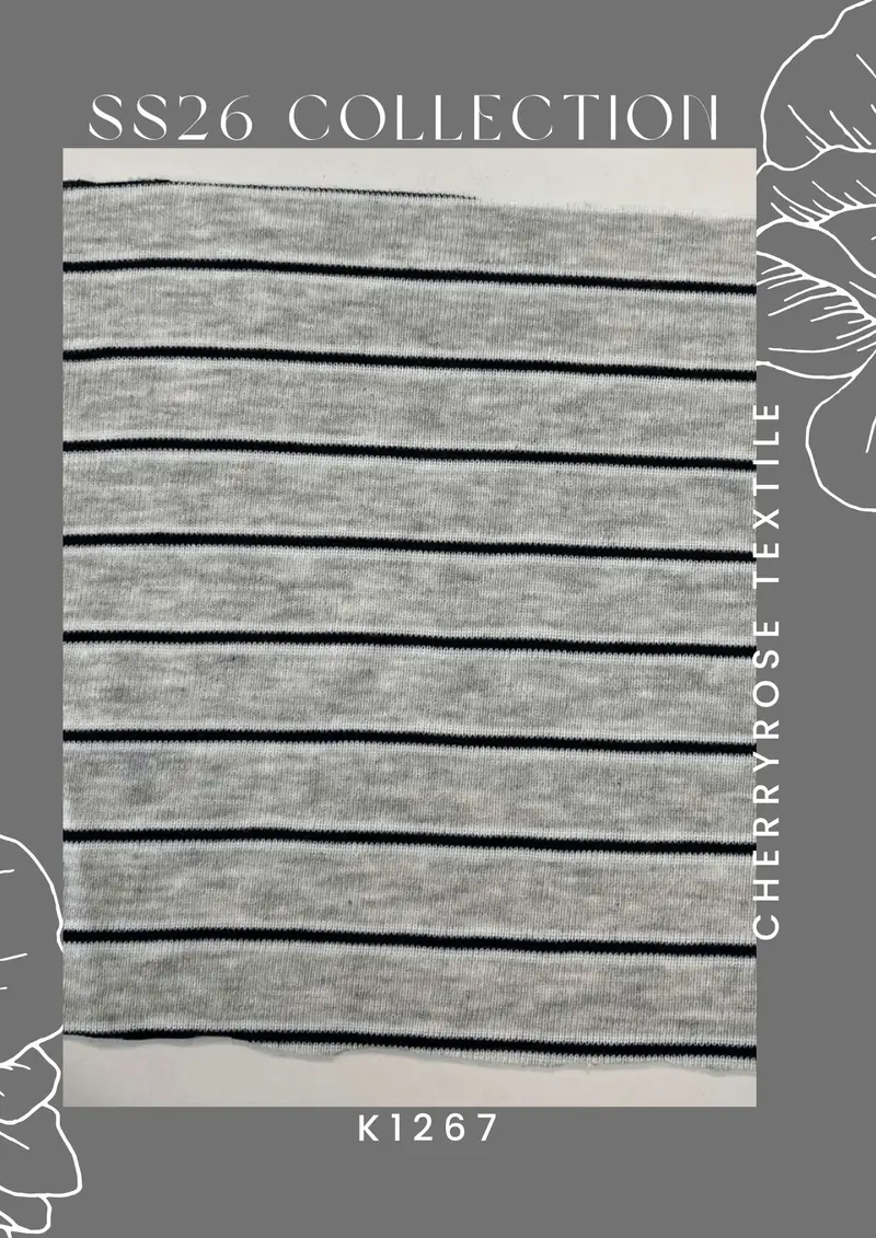Coded fabric quality from the Cherryrose Textile SS26 catalogue