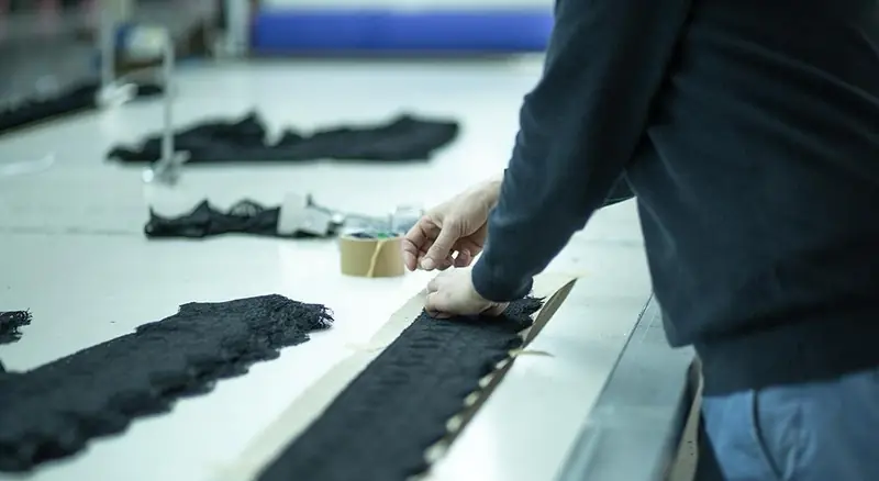 Garment production floor, Cherryrose Textile, Türkiye