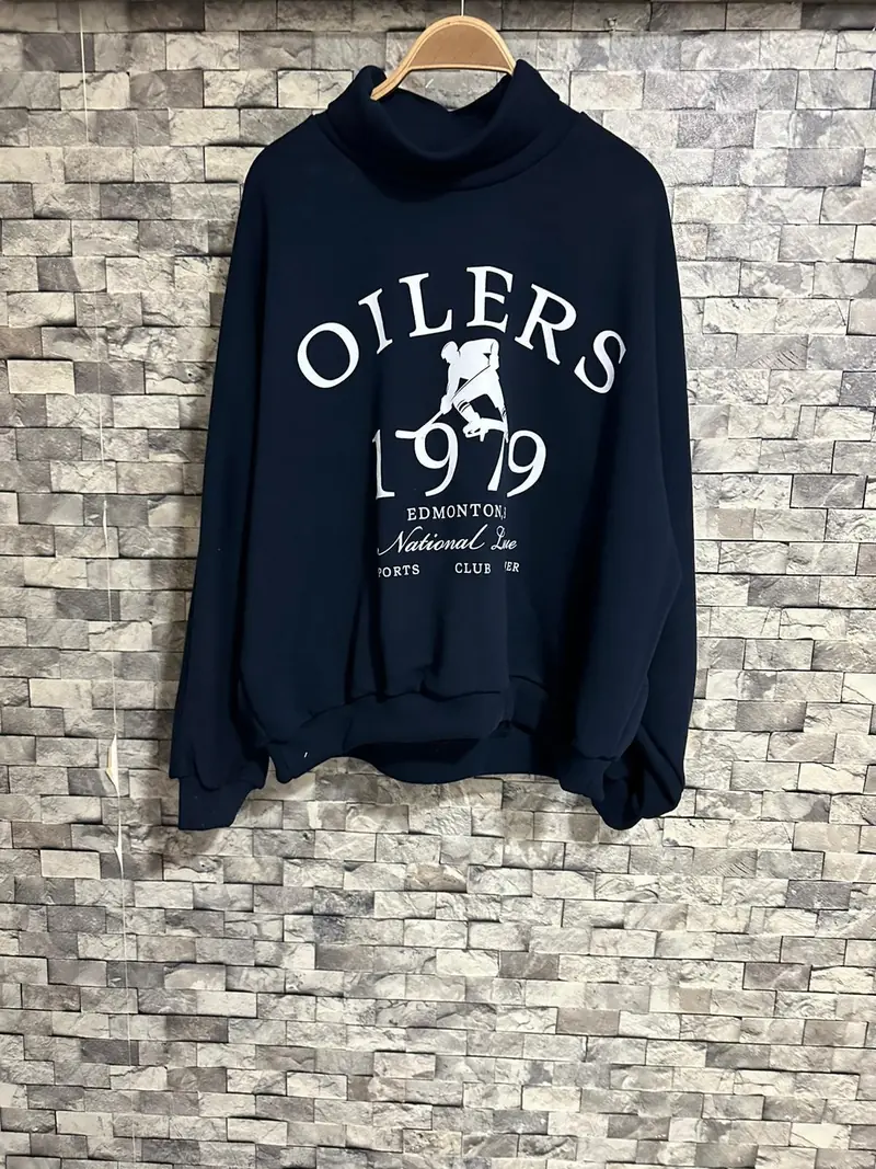 Knitted jersey streetwear piece produced by Cherryrose Textile
