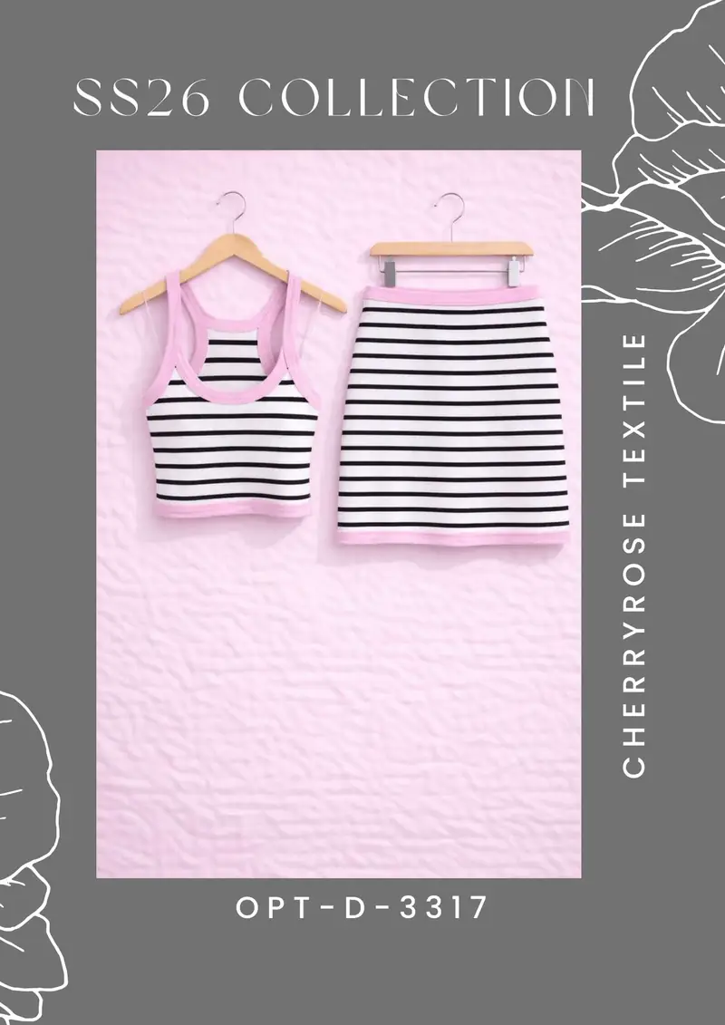 Cherryrose Textile SS26 collection style reference card