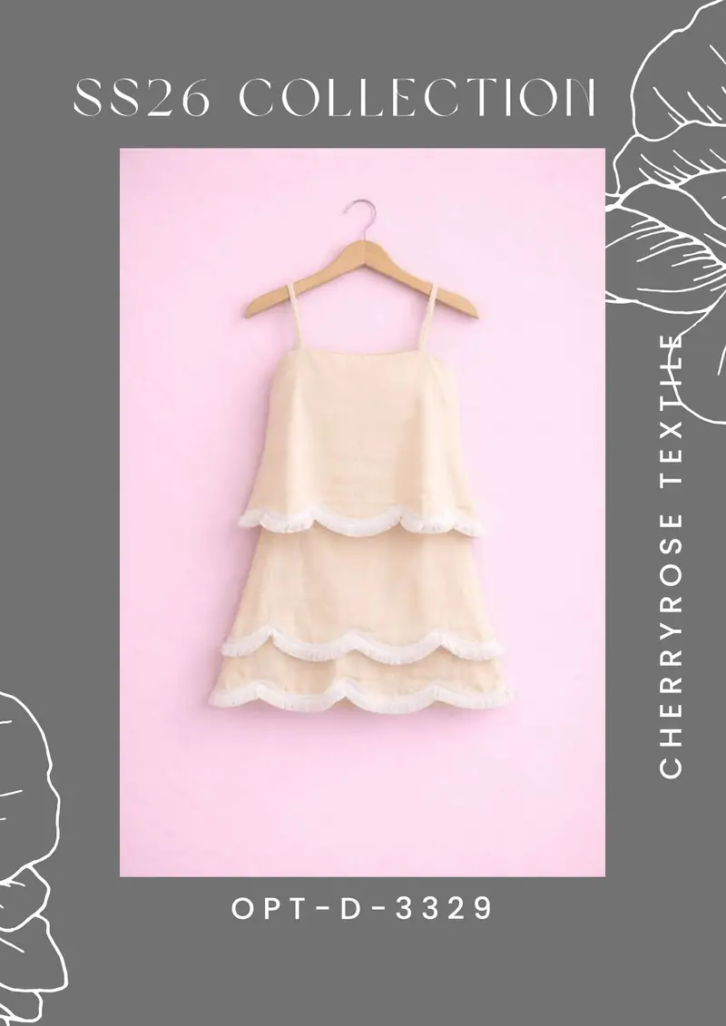 Cherryrose Textile SS26 collection style reference card
