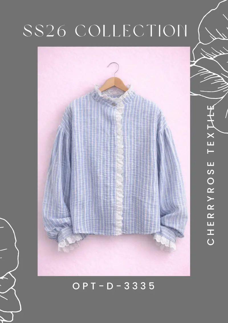 Cherryrose Textile SS26 collection style reference card