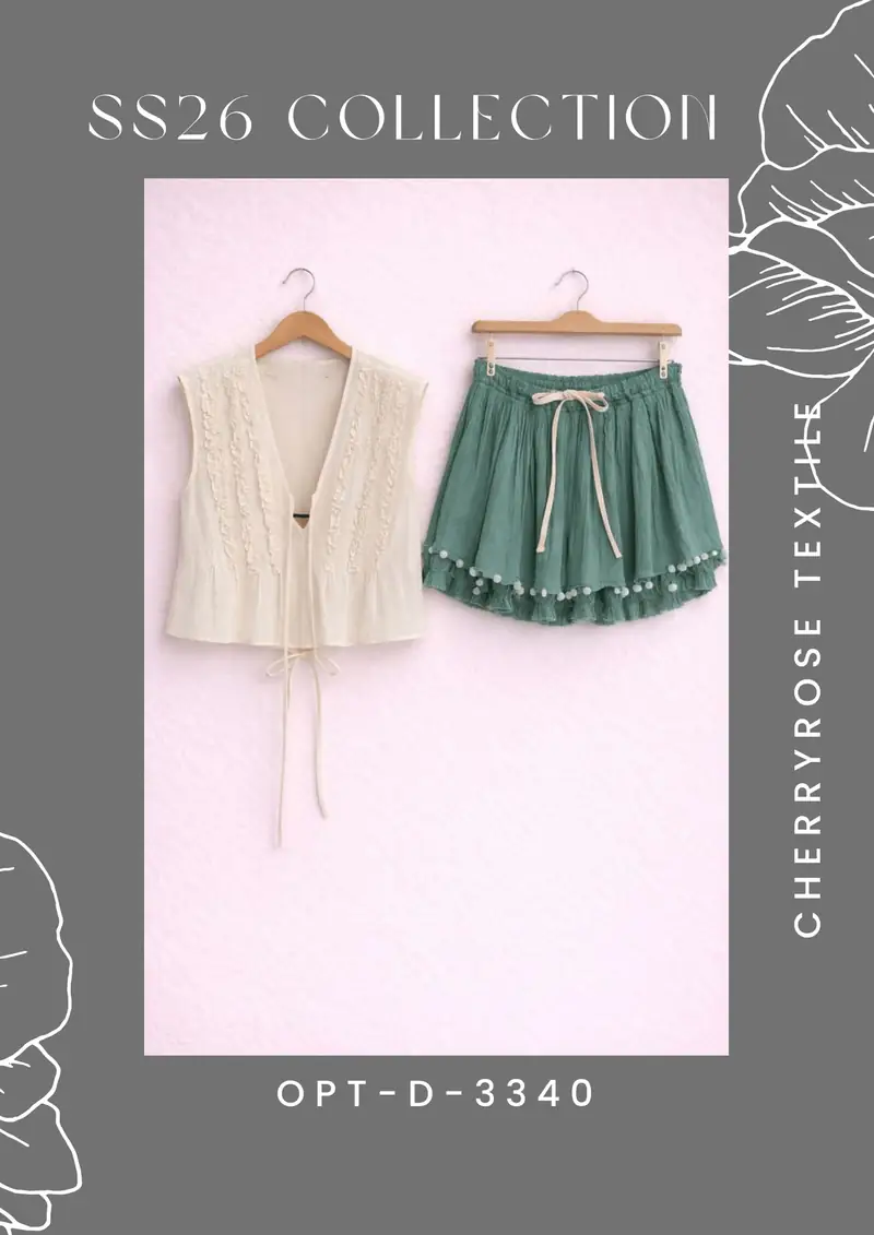 Cherryrose Textile SS26 collection style reference card