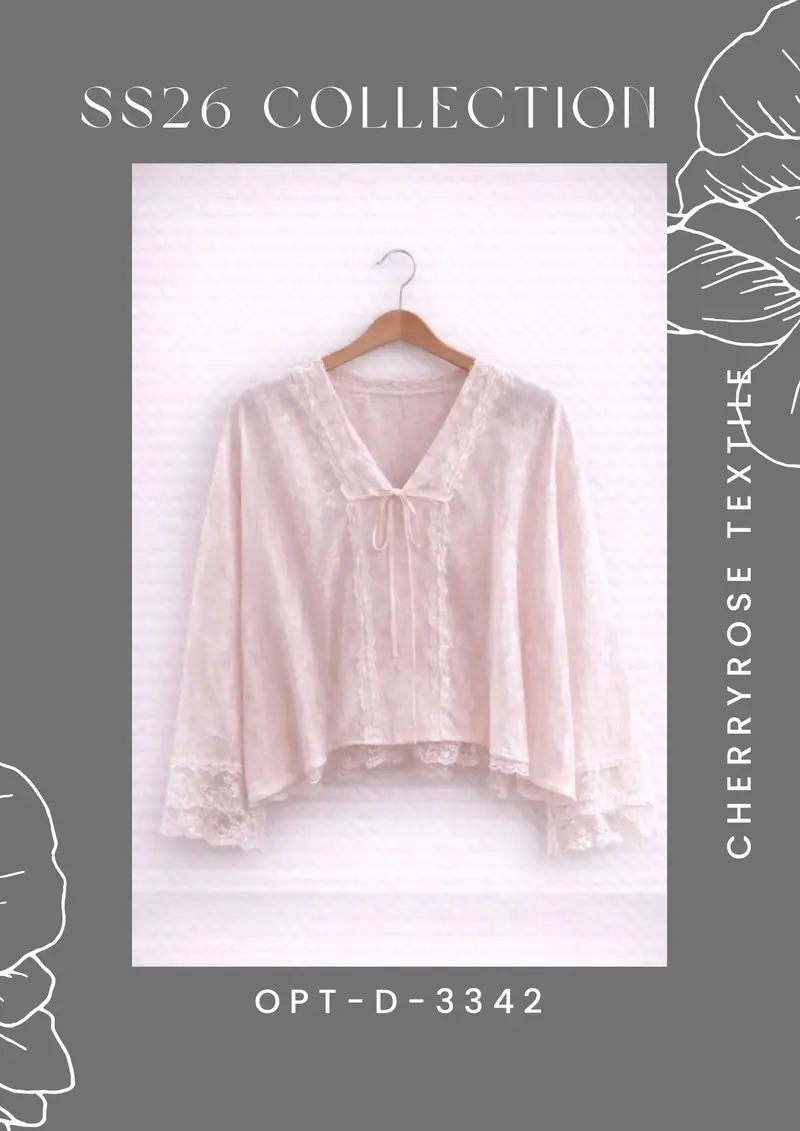 Cherryrose Textile SS26 collection style reference card
