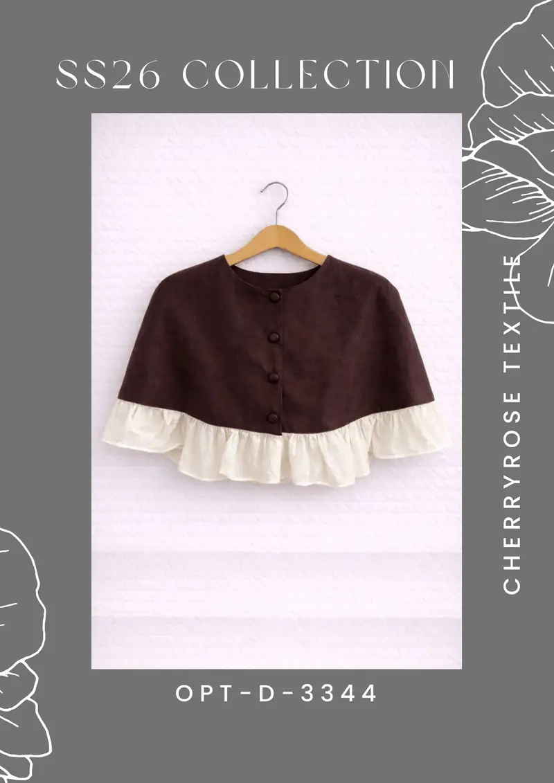 Cherryrose Textile SS26 collection style reference card