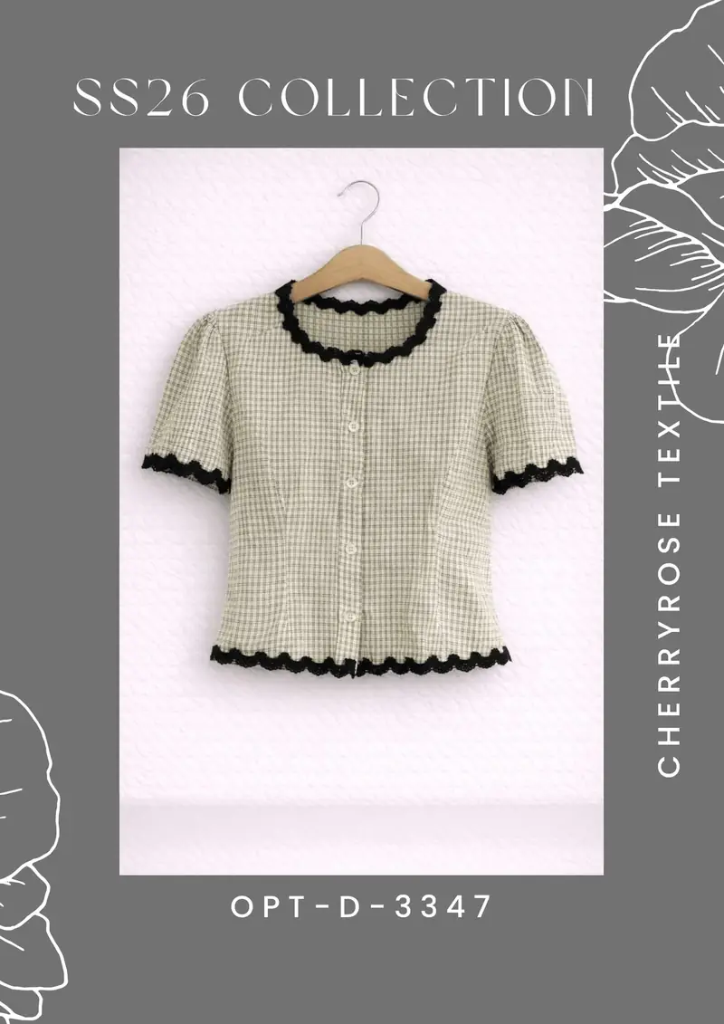 Cherryrose Textile SS26 collection style reference card