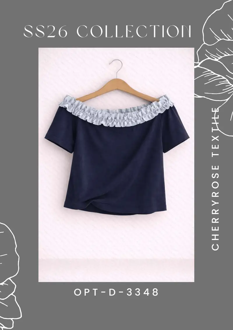 Cherryrose Textile SS26 collection style reference card