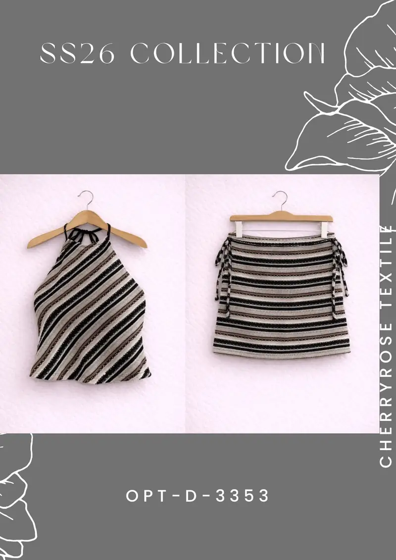 Cherryrose Textile SS26 collection style reference card